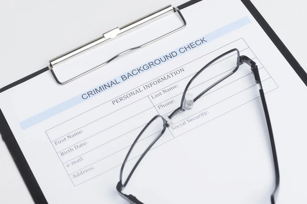 Criminal Background Check Form